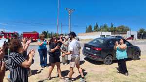 El mejor bailarín del Malambo en Plaza Huincul: ruidosa bienvenida a Máximo Ramírez