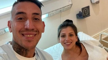 Ricardo Centurion y Jenifer Lauría.