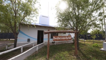 El barrio Chacramonte, en Roca, escenario de un homicidio tras una discusión vecinal.  
