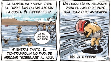 «Cosas de río», la nueva tira de Chelo Candia en el Voy