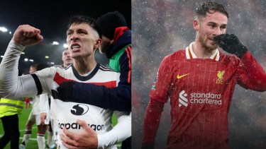 Alexis Mac Allister opinó sobre el gol de Lisandro Martínez.