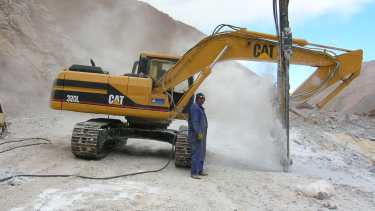 La exploración de la arena en la provincia es superficial. Foto: gentileza Ministerio de Energía. 