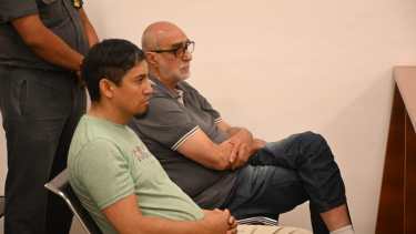 Osuna y Soiza estuvieron presentes en la audiencia que se desarrolló en la sala 6 de la Ciudad Judicial. Foto Florencia Salto.