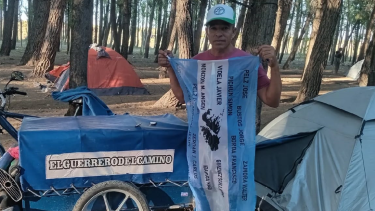 Conocé la historia de Víctor, el "guerrero el camino".