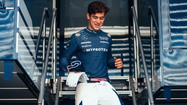 Franco Colapinto habló tras su llegada a Alpine.