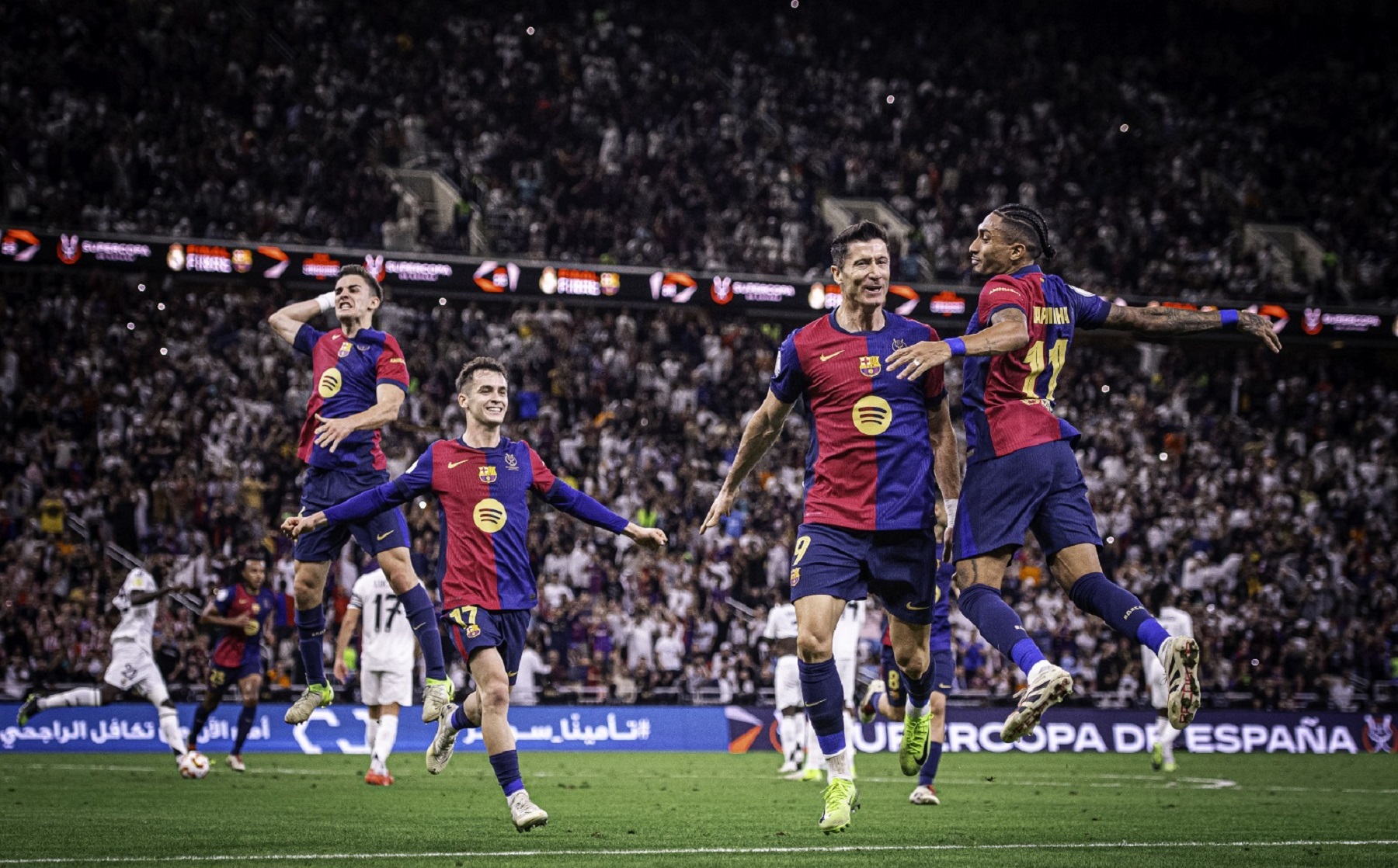 Barcelona aplastó a Real Madrid y es el nuevo campeón de la Supercopa ...