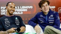 Imagen de El ocurrente comentario de Franco Colapinto a Lewis Hamilton durante su presentación en Ferrari