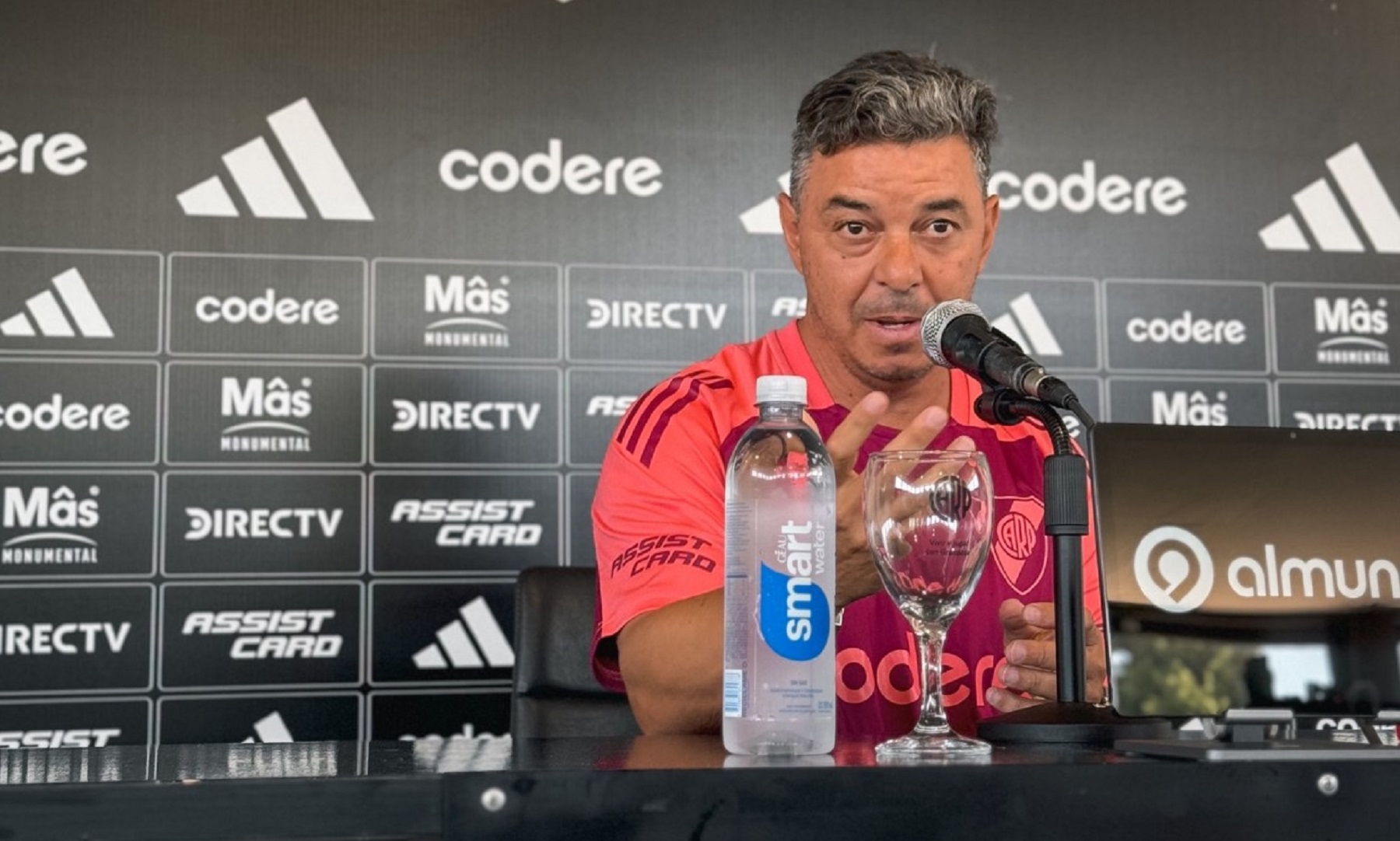 Marcelo Gallardo habló en la previa del debut de River.