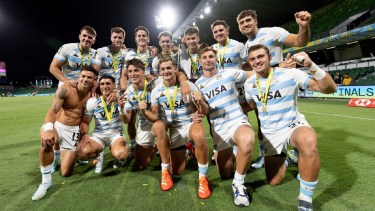 Los Pumas 7´s alcanzaron una marca histórica tras el título en Perth.