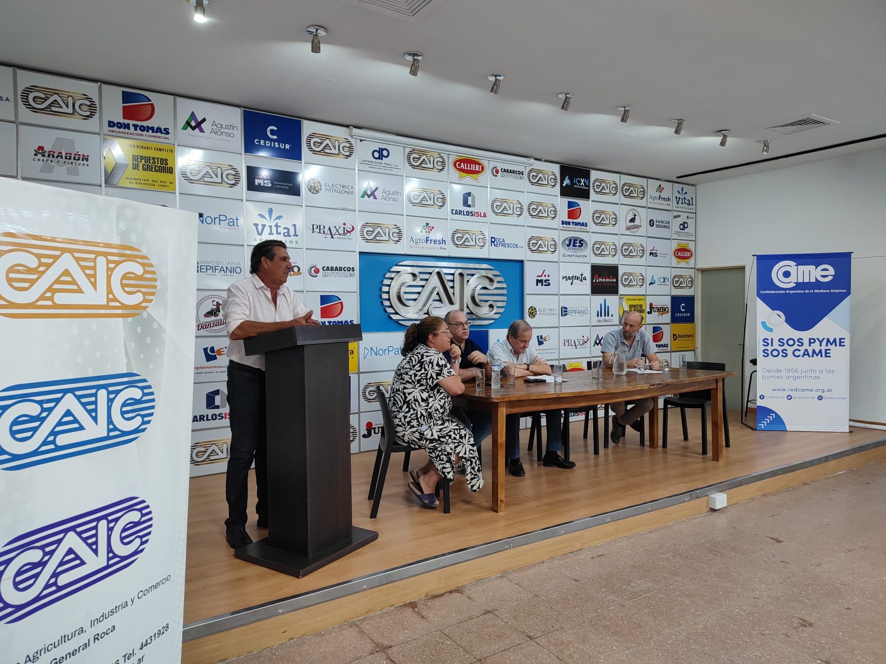 Encuentro en Roca por Ingresos Brutos. Crédito Daniel Quilodrán.