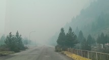 Imagen de Ruta 40 bajo humo entre Bariloche y El Bolsón: el tramo más complicado y qué hacer al volante