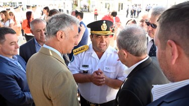 El nuevo jefe policial confirmó las nuevas designaciones. Foto: Marcelo Ochoa.