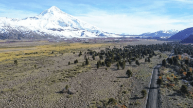 Obras en las rutas que conectan con Chile. Foto: Gentileza Neuquén Informa. 