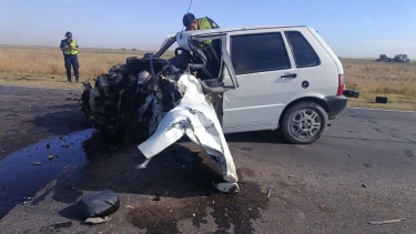 Murió un hombre en un choque frontal en Bahía Blanca. Foto: La Brújula 24. 