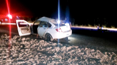 El motociclista murió tras ser atropellado por un vehículo en Cervantes. Foto: gentileza

