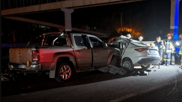 El choque fatal ocurrió sobre Ruta 22 en Regina. Foto: gentileza