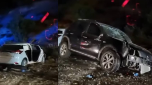 Video | Fuerte choque sobre la Ruta 40 entre Bariloche y Villa La Angostura: qué pasó con los heridos