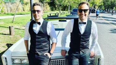 Rodrigo Lussich y Adrián Pallares