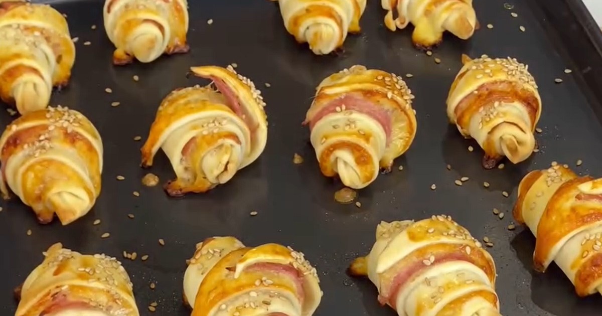 Medialunas de jamón y queso: pocos ingredientes y en 3 simples pasos