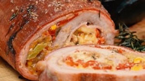 Cómo hacer matambre relleno de jamón, queso y vegetales, la receta que no puede faltar