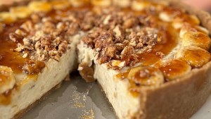 Cómo hacer una deliciosa tarta mousse de banana y caramelo