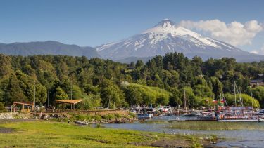 Pucón, una de las localidades que se puede visitar al retornar  desde Chile a Argentina. Foto: Gentileza Turismo de Pucón