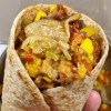 Imagen de Tacos integrales con verduras, hongos y cerdo: fáciles, deliciosos y rendidores