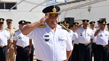 Daniel Bertazzo, jefe de la Policía de Río Negro, desde el 9 de enero pasado. Foto: Marcelo Ochoa.
