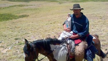 Virgen de Lourdes: la larga peregrinación de los jinetes en el Alto Neuquén