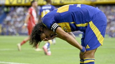 Edinson Cavani será baja de último momento en Boca. Foto: FBaires.