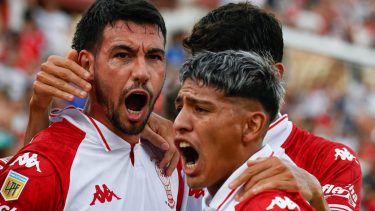 Huracán festejó de local en el clásico ante San Lorenzo. (Foto: Fotobaires)