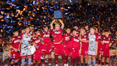 Lanús fue campeón en las categorías 2012 y 2014. (Foto: Facebook Manantial Deportivo)