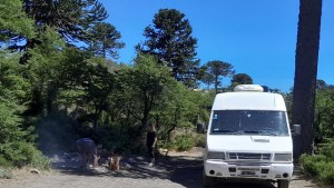 Alerta en Villa Pehuenia: descubrieron tres fogones ilegales a orillas del río Litrán