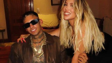 Wanda Nara y L-Gante