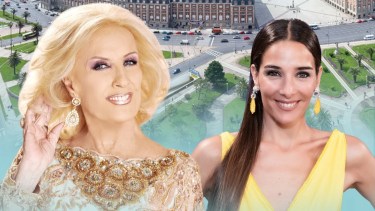 Mirtha Legrand y Juana Viale