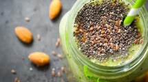 Imagen de Licuado de espinaca y chía: mejora la salud reduciendo colesterol y aumentando masa muscular