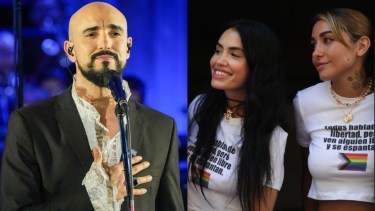 Abel Pintos, Lali Espósito y María Becerra.