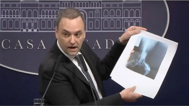 Manuel Adorni, vocero presidencial. 