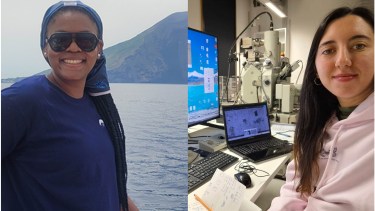 Sara Pereira Da Silva y Brenda Aramendia. Foto: gentileza. 