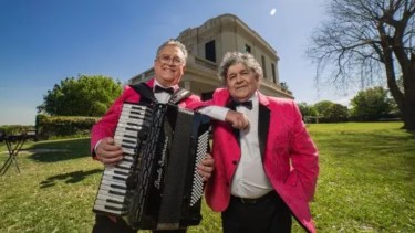 Cacho Deicas y Marcos Camino dejaron atrás las diferencias. 