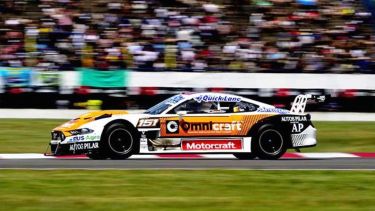 Este es el Mustang que correrá Manu Urcera en el arranque de la temporada. 