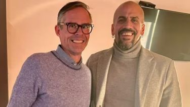 Gilletto y Verón, de las risas a la preocupación por los aportes que no llegan. (Archivo)