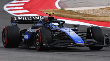 Colapinto en el GP de Estados Unidos, el día de la vuelta rápida. Este año no va más el punto extra. (Archivo)