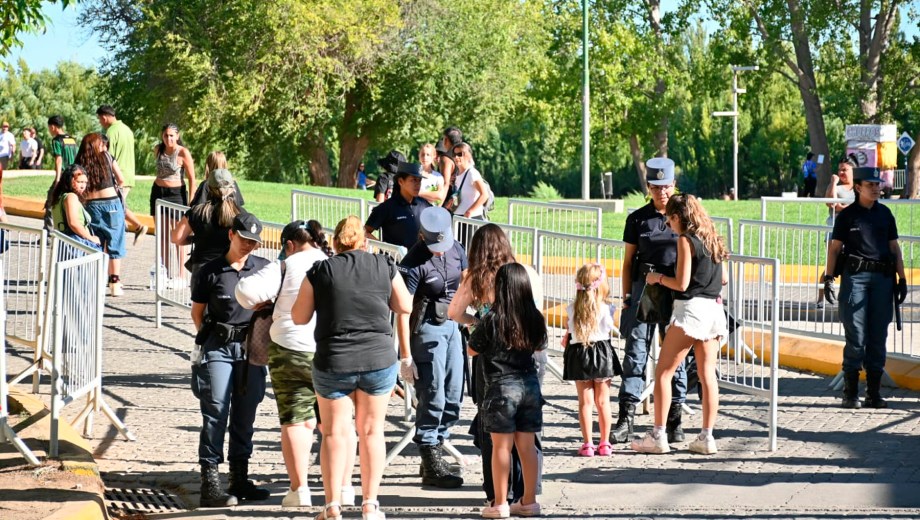 Las prohibiciones en la Fiesta de la Manzana 2026. Foto: Flor Salto