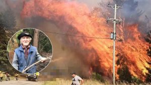 La muerte de Don Reyes en los incendios de El Bolsón y el dolor de un pueblo que sigue luchando contra el fuego