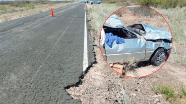 Tras la muerte de un hombre, se reactivaron los reclamos por el mal estado de una ruta  en La Pampa
