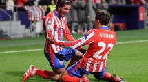 Imagen de Giuliano Simeone y Ángel Correa marcaron en la goleada de Atlético de Madrid en la Copa del Rey