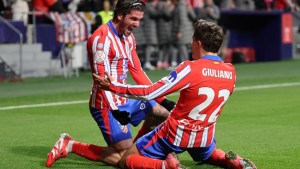 Giuliano Simeone y Ángel Correa marcaron en la goleada de Atlético de Madrid en la Copa del Rey