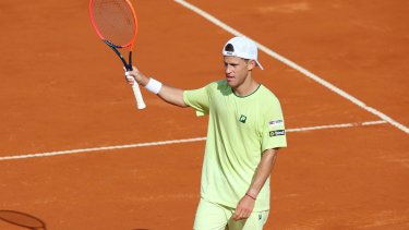 Diego Schwartzman, ex número ocho ATP y ganador del Argentina Open 2021, en su último torneo como profesional.