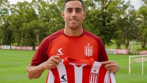 Es oficial: Ramiro Funes Mori lució la camiseta de Estudiantes